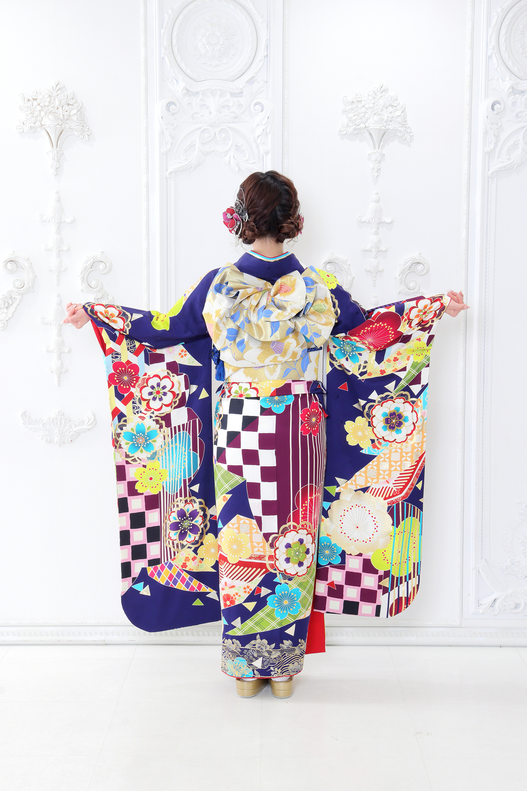 振袖レンタルNP88-<br />137,500円<br />【サイズ】Free 成人式年度: 成人式2027年1月