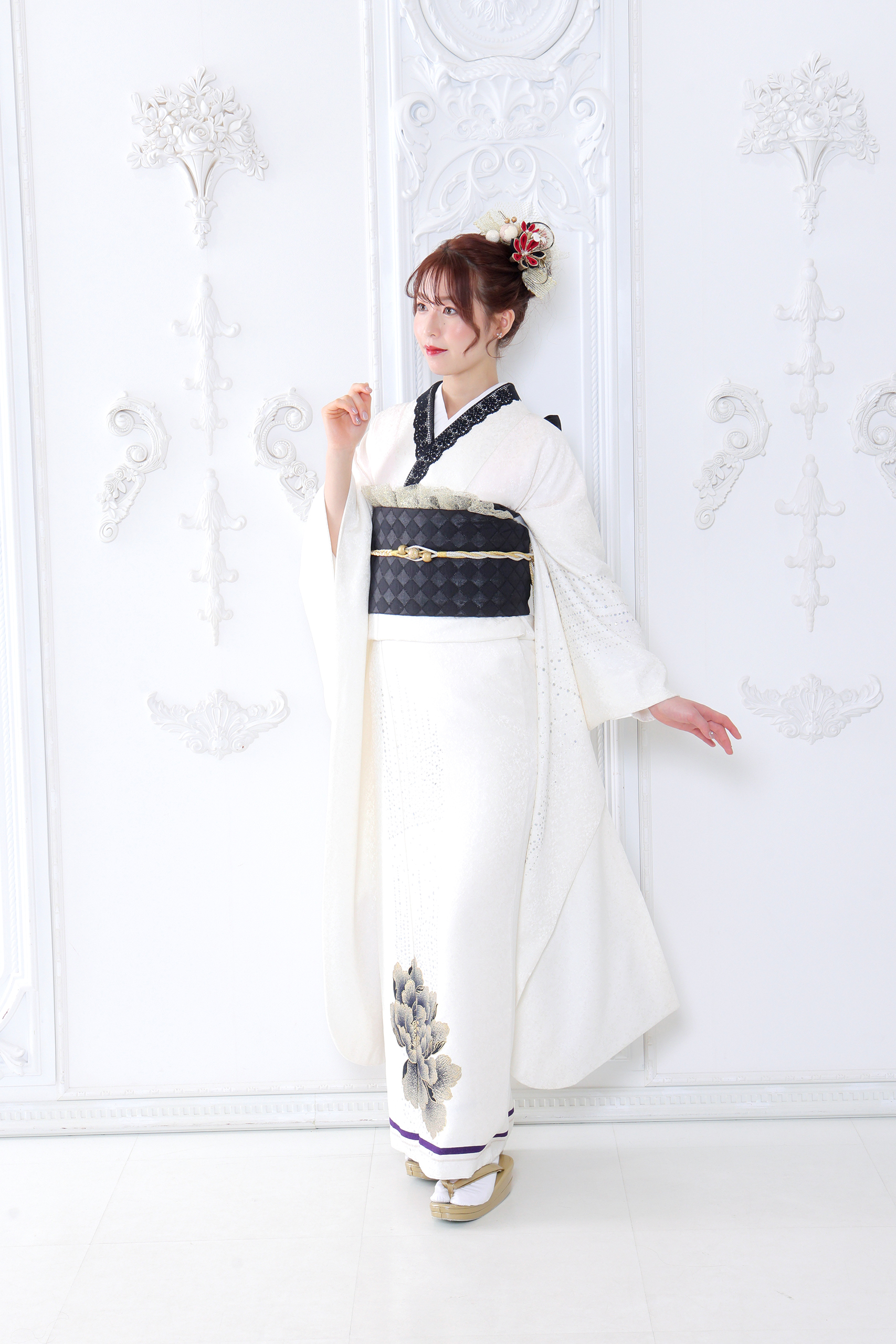 振袖レンタルNP102-<br />192,500円<br />【サイズ】Free 成人式年度: 成人式2027年1月