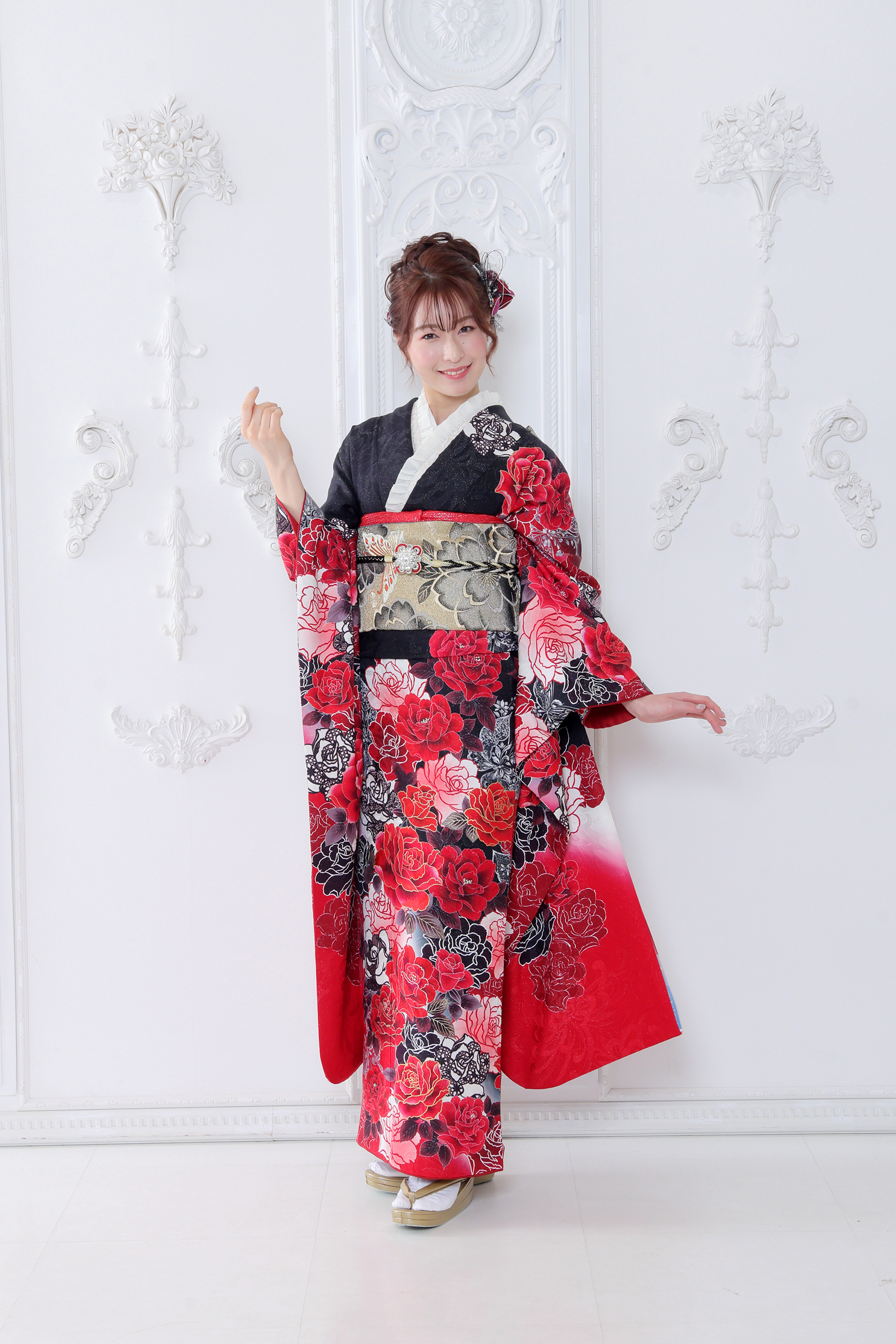 振袖レンタルNP96-<br />137,500円<br />【サイズ】Free 成人式年度: 成人式2027年1月