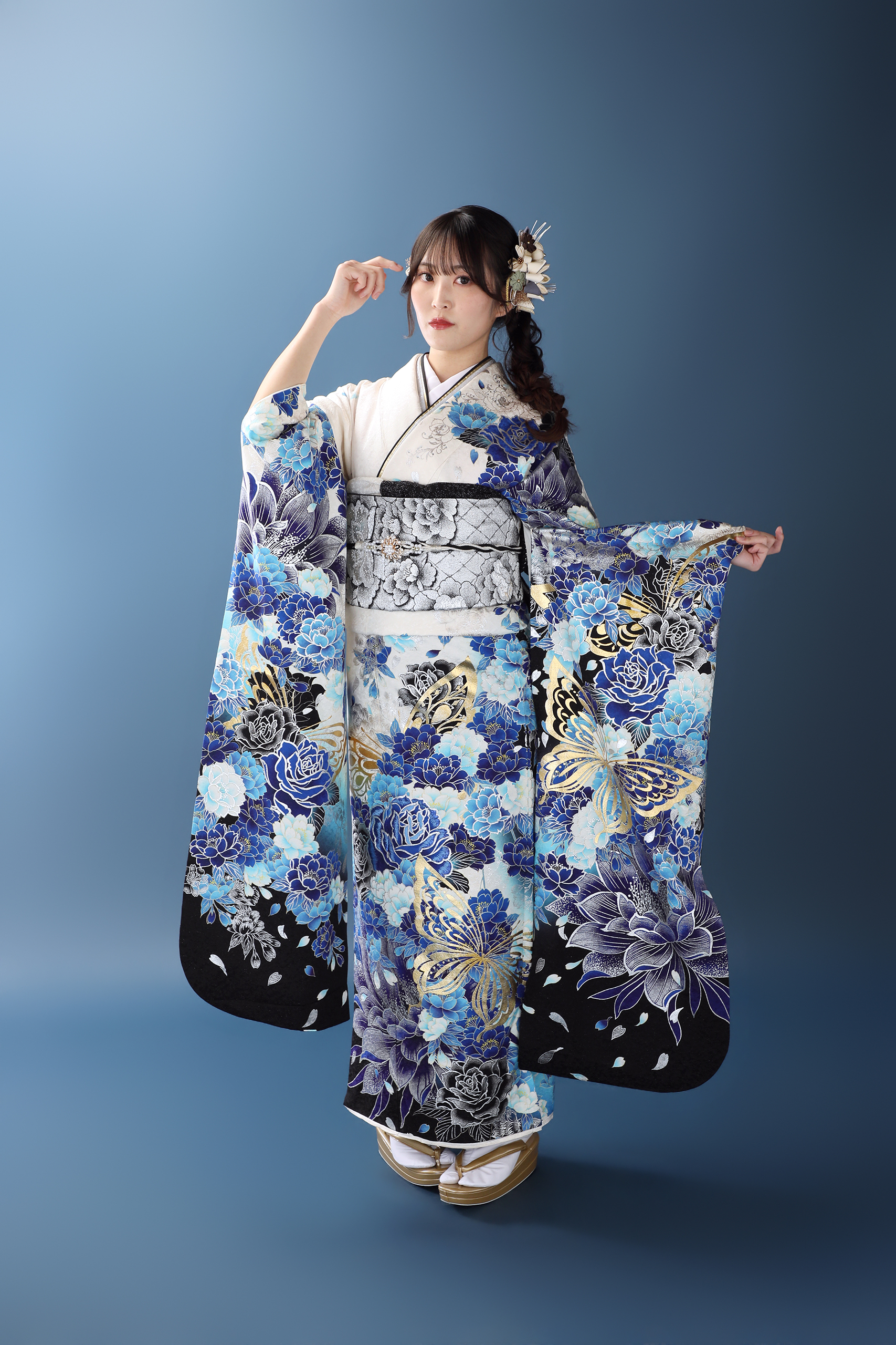 振袖レンタルNP7-<br />137,500円<br />【サイズ】Free 成人式年度: 成人式2027年1月