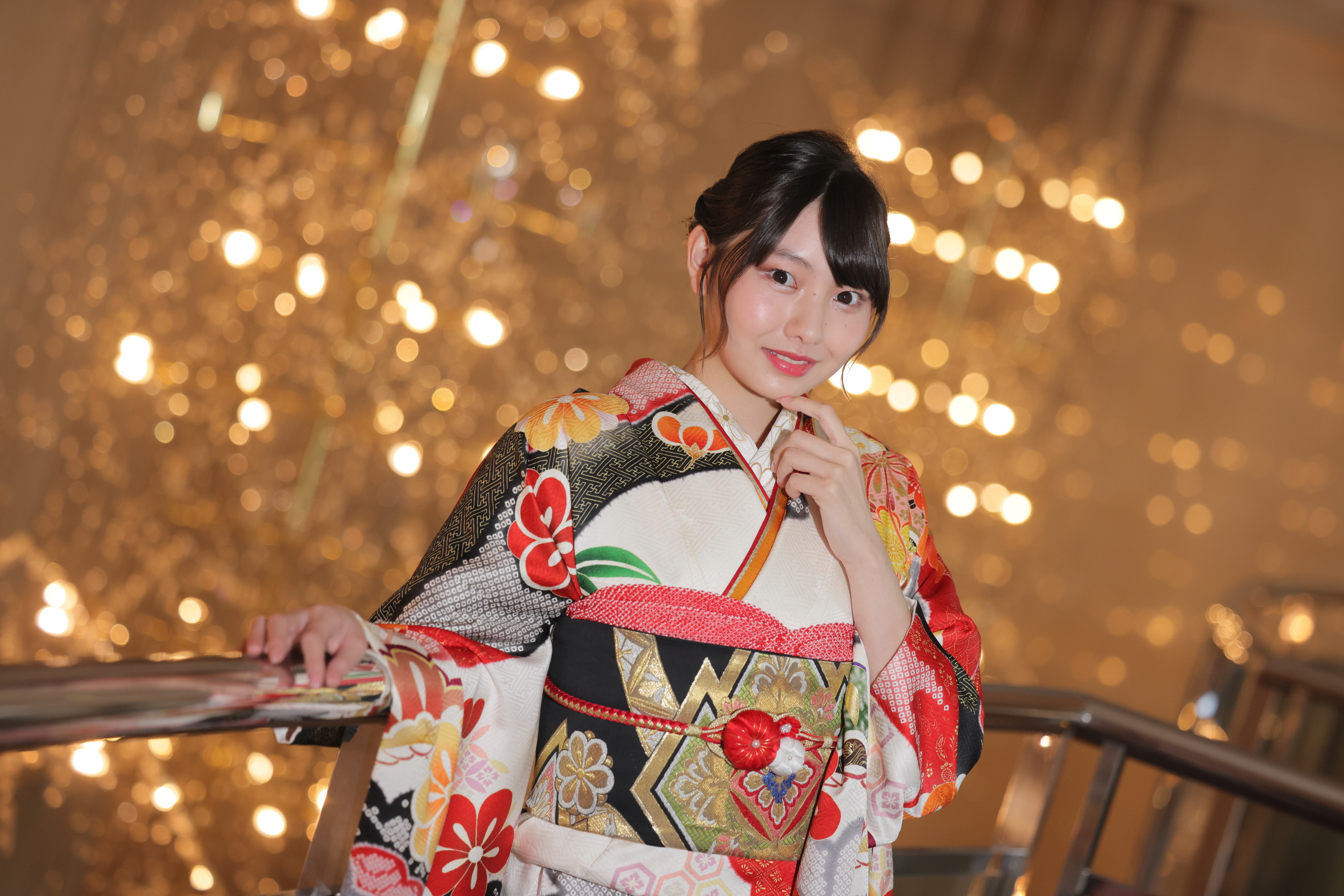 振袖レンタルNP66-<br />137,500円<br />【サイズ】Free 成人式年度: 成人式2027年1月