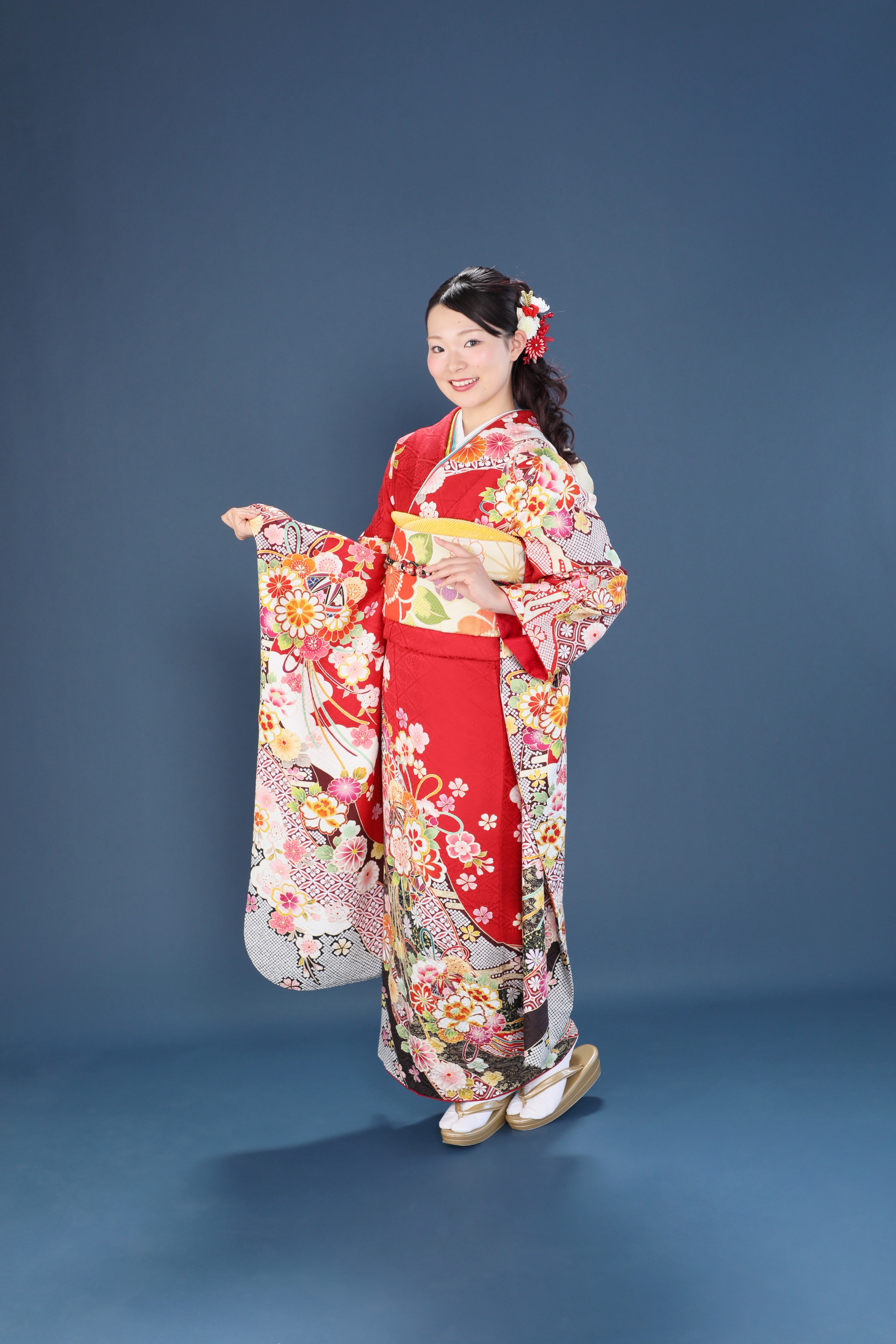 振袖レンタルNP109-<br />82,500円<br />【サイズ】Free 成人式年度: 成人式2027年1月
