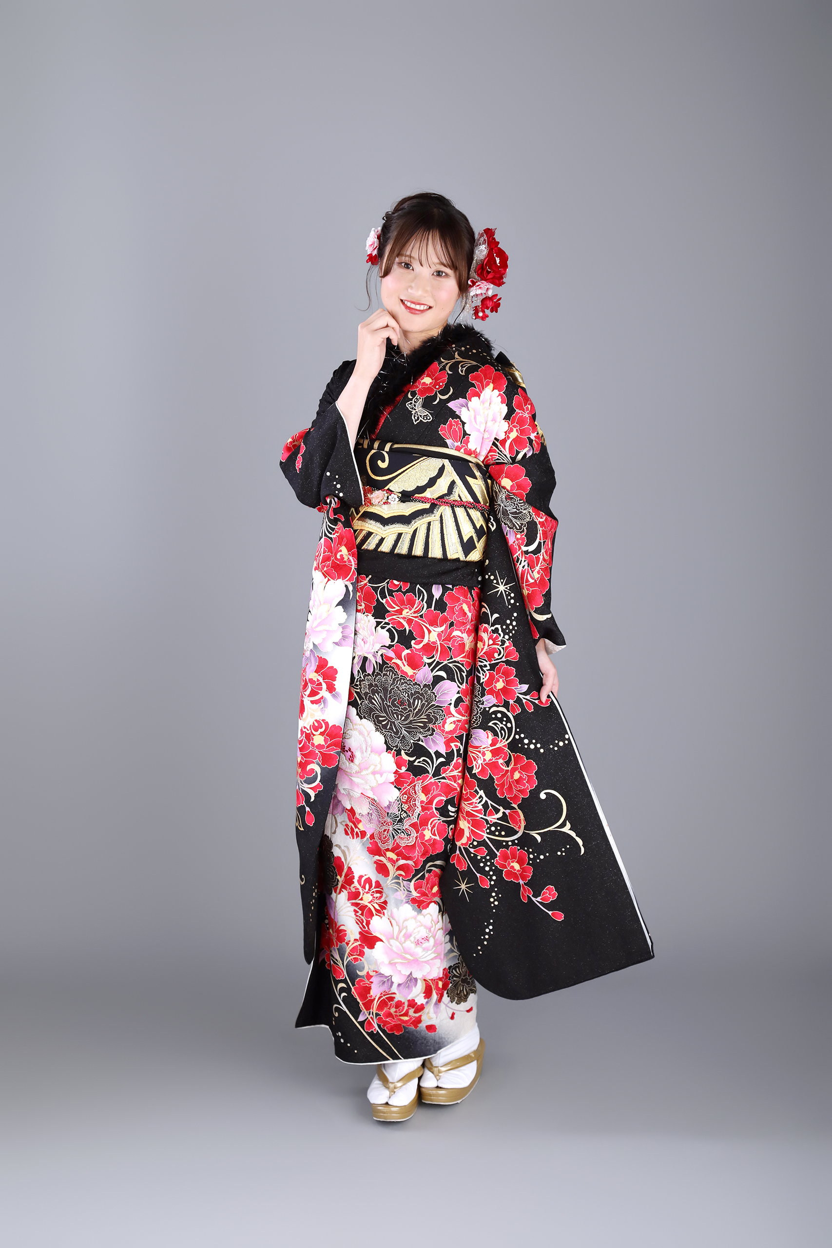 振袖レンタルNP36-<br />137,500円<br />【サイズ】Free 成人式年度: 成人式2027年1月