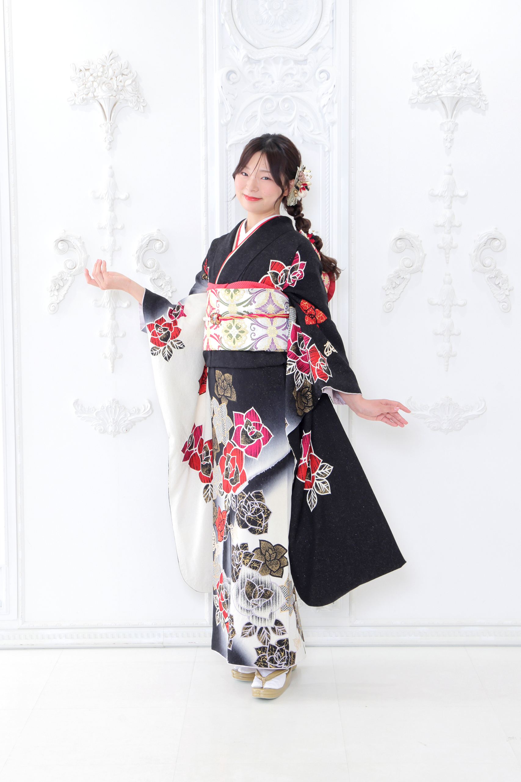 振袖レンタルNP89-<br />137,500円<br />【サイズ】Free 成人式年度: 成人式2027年1月