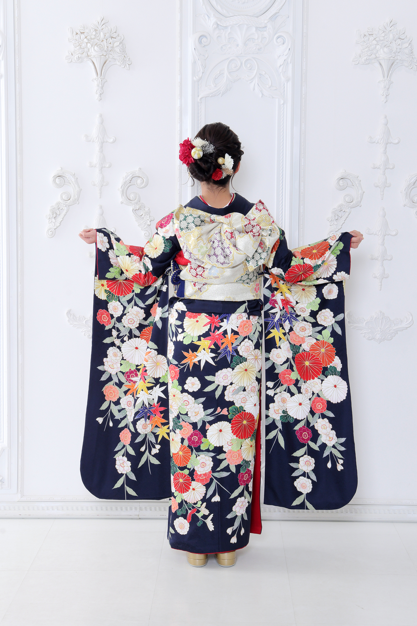 振袖レンタルNP78-<br />137,500円<br />【サイズ】Free 成人式年度: 成人式2027年1月