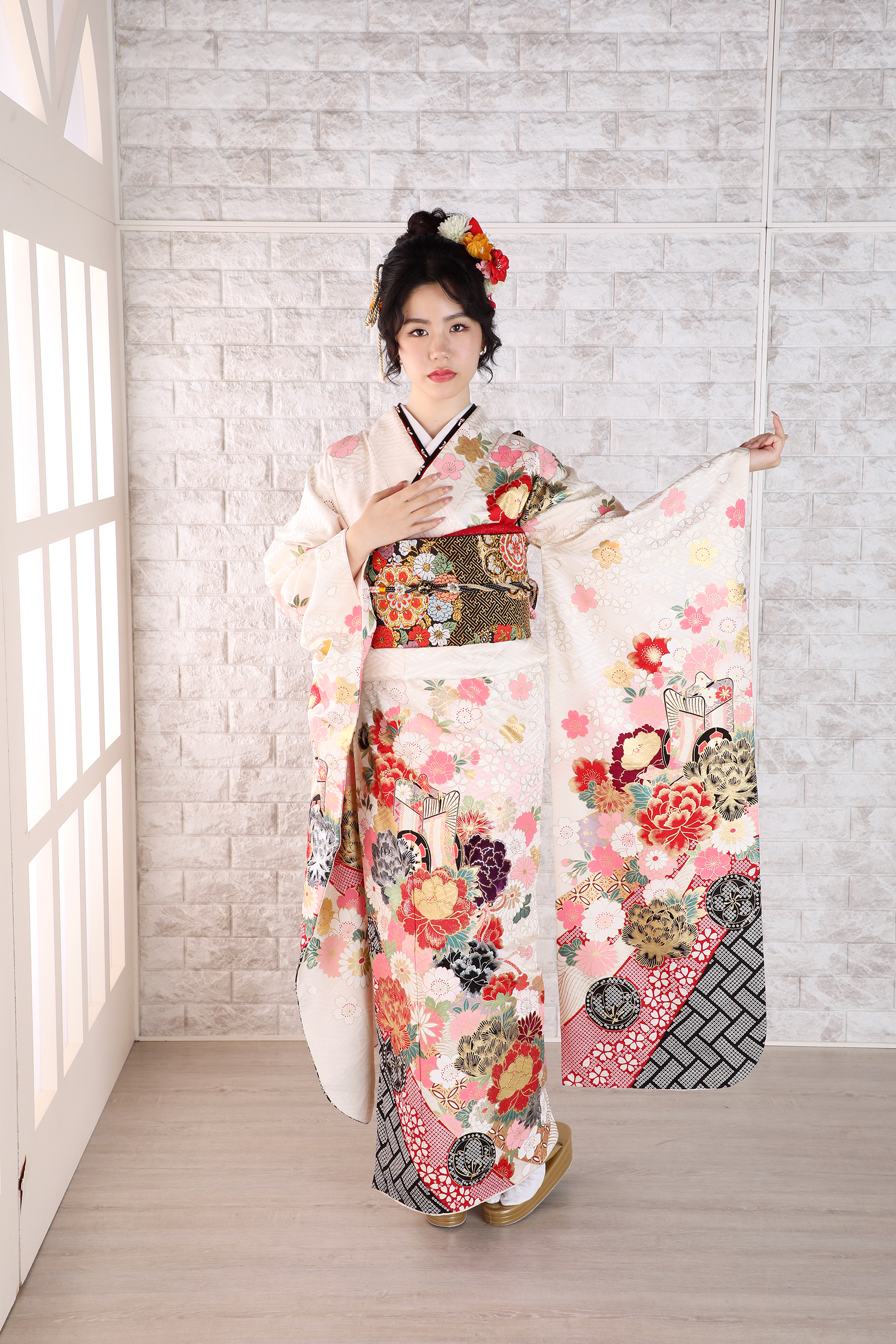 振袖レンタルNP16-<br />82,500円<br />【サイズ】Free