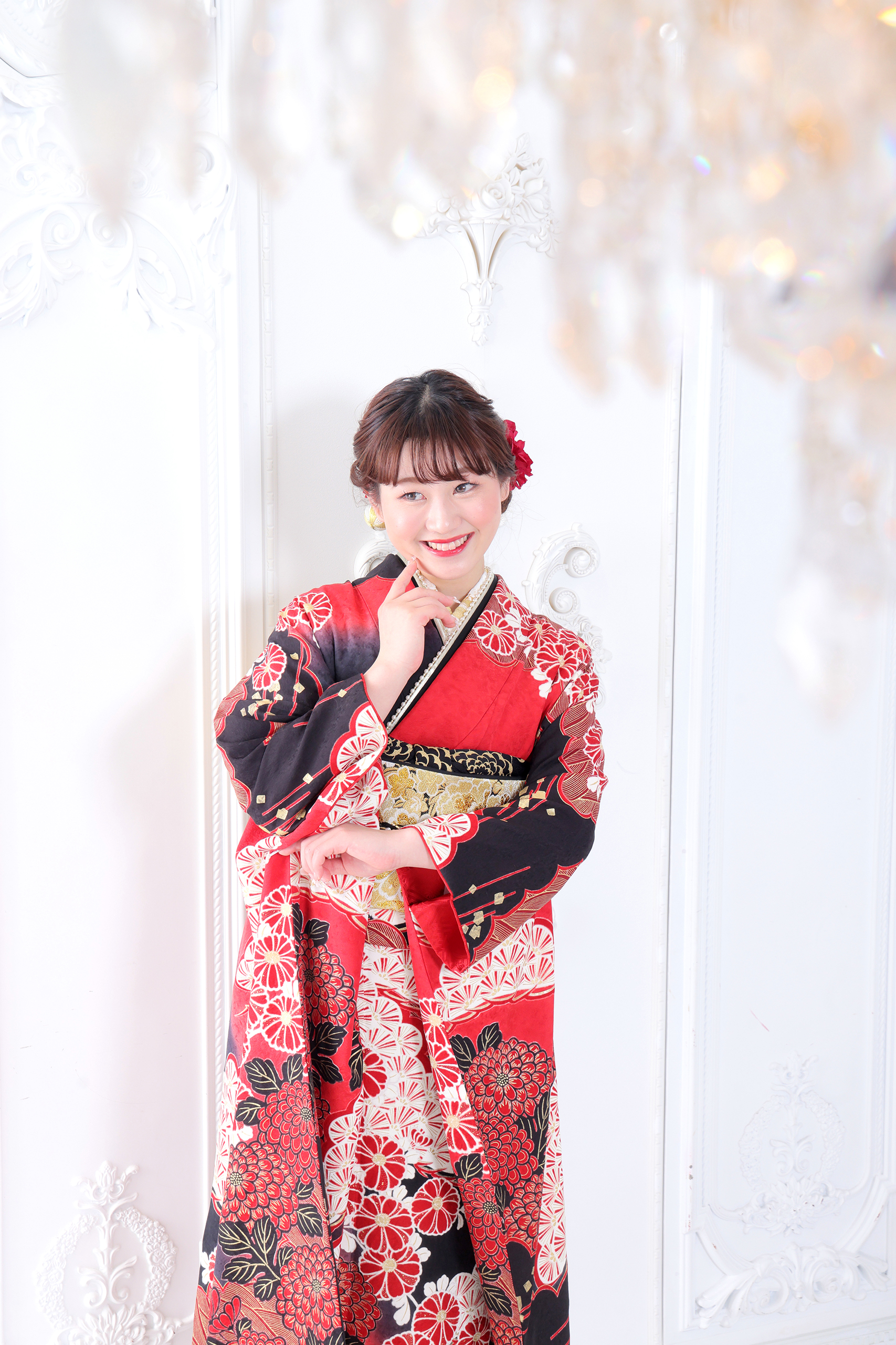 振袖レンタルNP94-<br />137,500円<br />【サイズ】Free 成人式年度: 成人式2027年1月