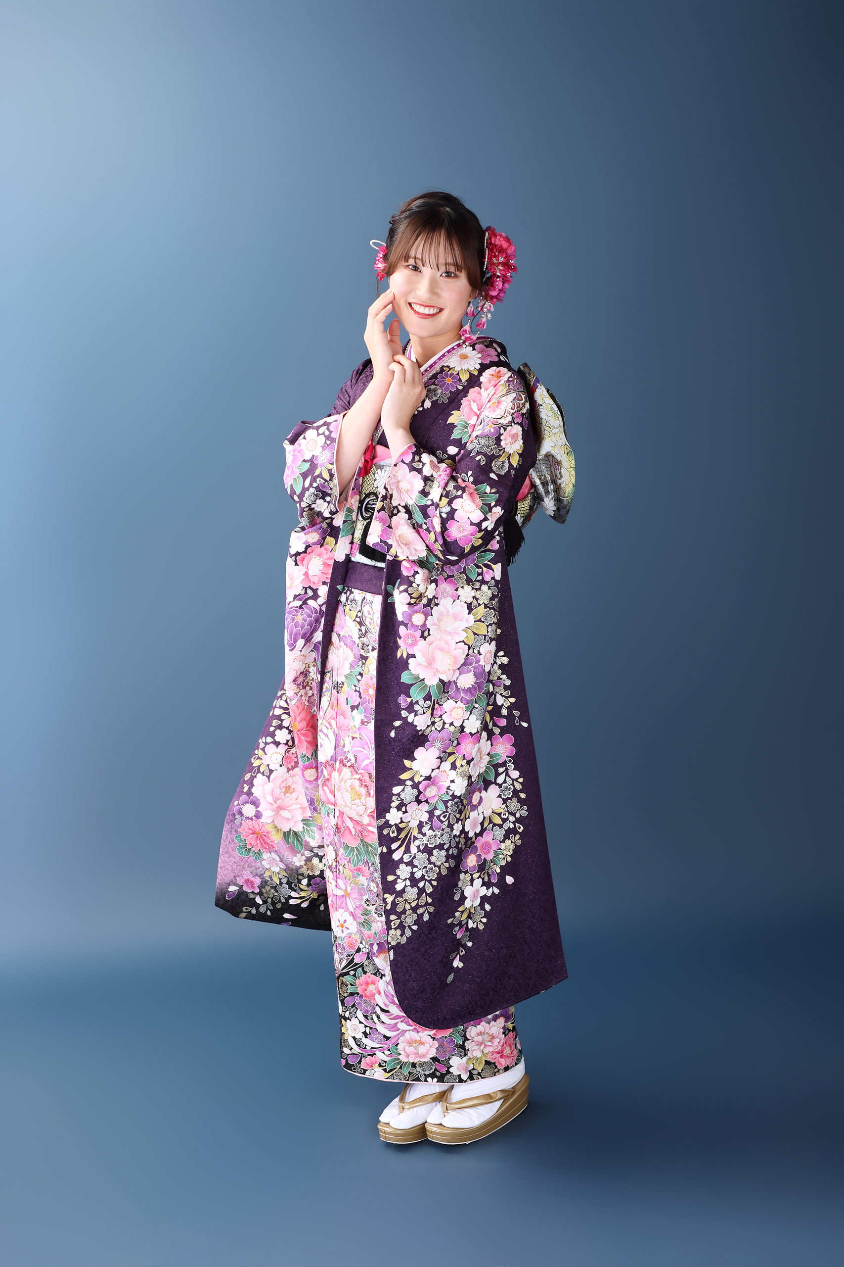 振袖レンタルNP39-<br />82,500円<br />【サイズ】Free 成人式年度: 成人式2027年1月