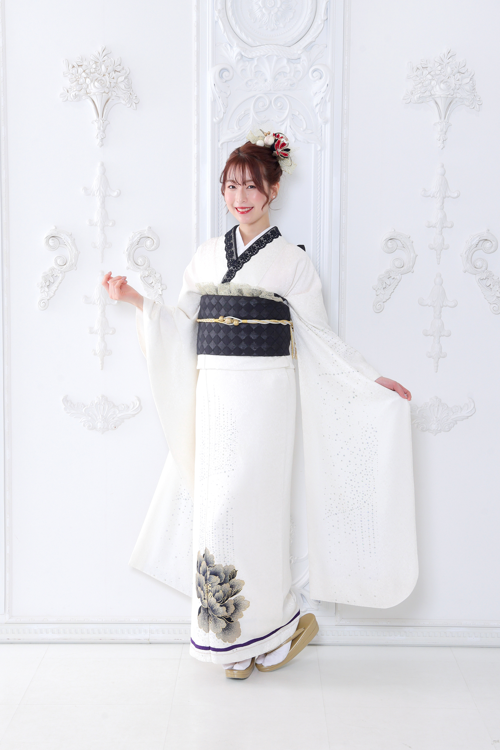 振袖レンタルNP102-<br />192,500円<br />【サイズ】Free 成人式年度: 成人式2027年1月