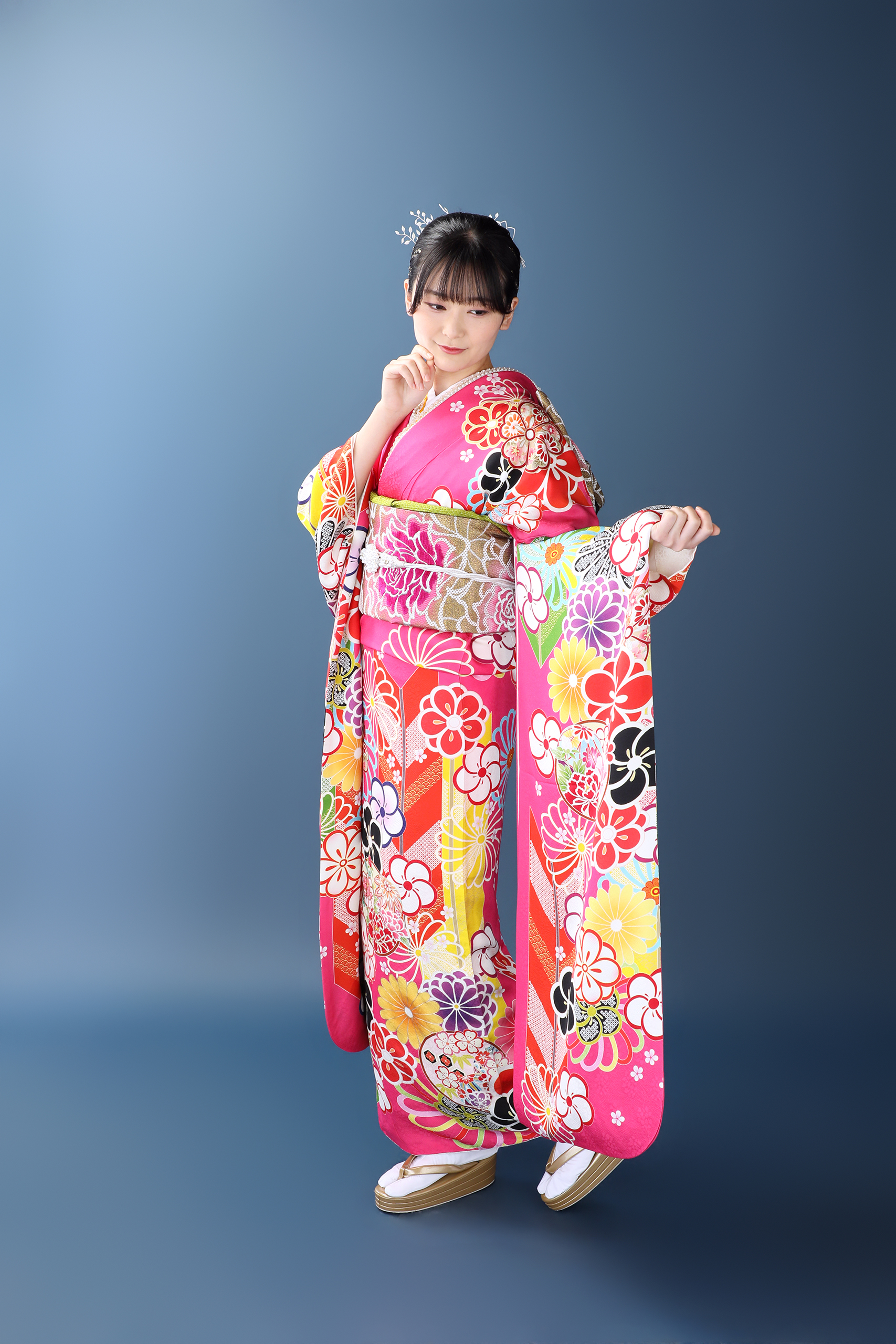 振袖レンタルNP27-<br />137,500円<br />【サイズ】Free 成人式年度: 成人式2027年1月