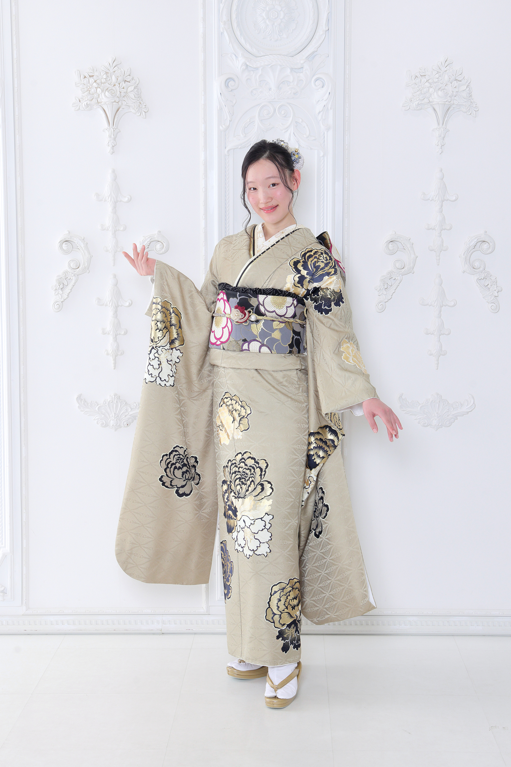 振袖レンタルNP79-<br />192,500円<br />【サイズ】Free 成人式年度: 成人式2027年1月