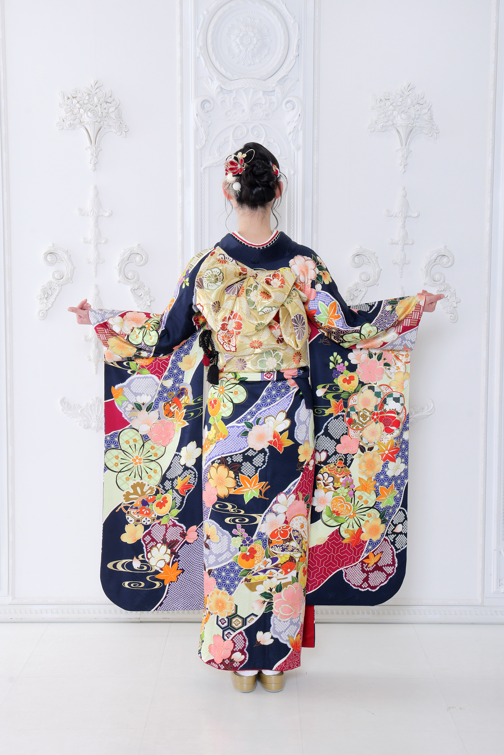 振袖レンタルNP85-<br />137,500円<br />【サイズ】Free 成人式年度: 成人式2027年1月