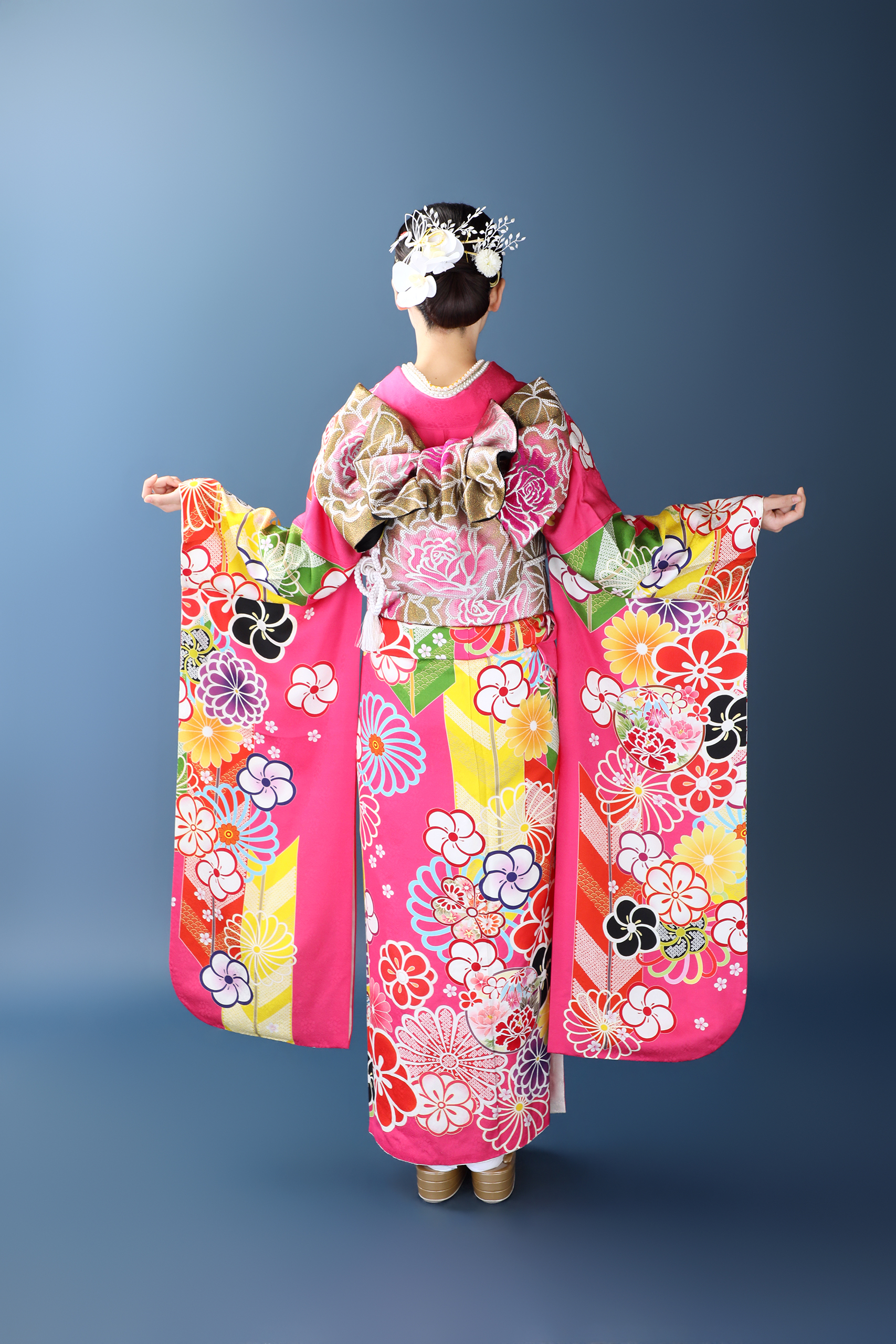 振袖レンタルNP27-<br />137,500円<br />【サイズ】Free 成人式年度: 成人式2027年1月