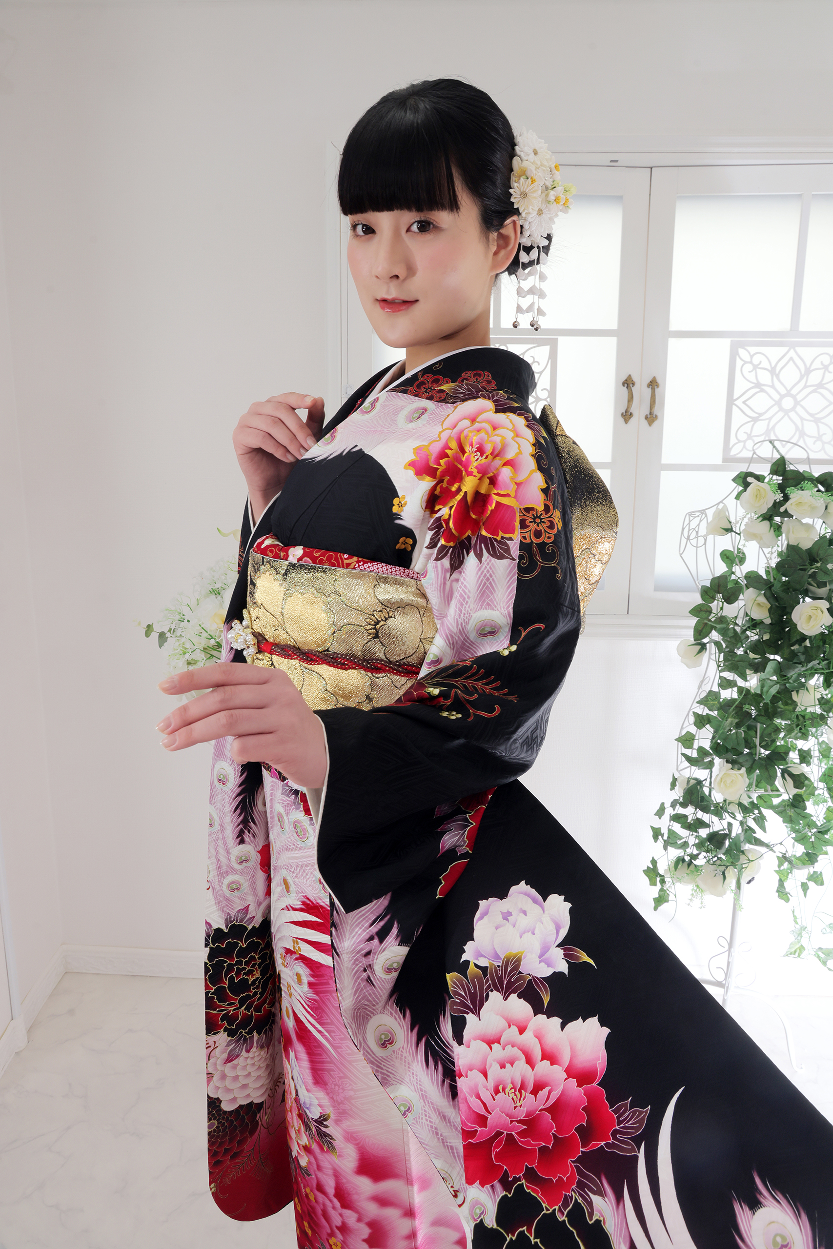 振袖レンタルNP59-<br />137,500円<br />【サイズ】Free 成人式年度: 成人式2027年1月