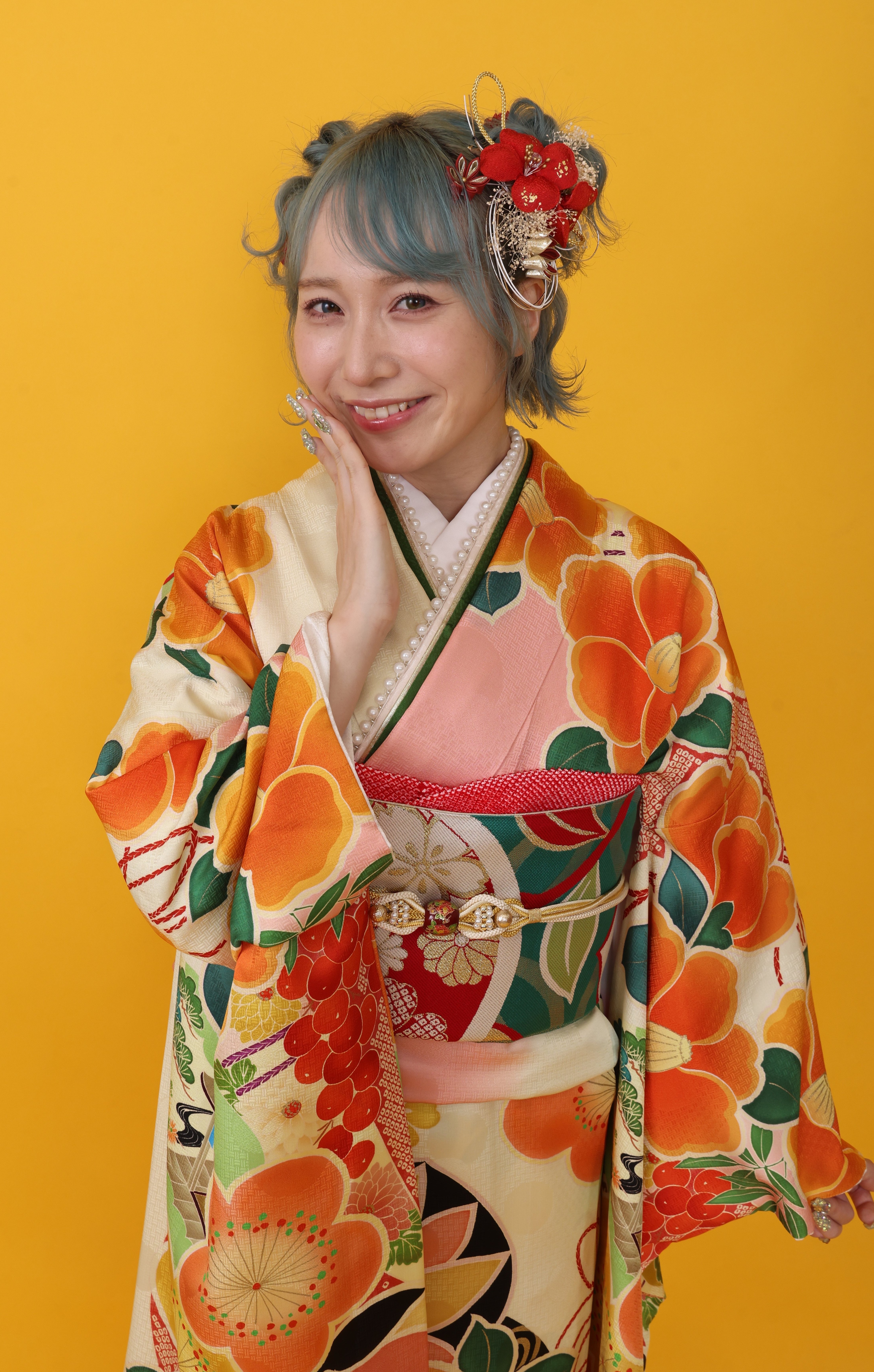 振袖レンタルNP50-<br />137,500円<br />　【サイズ】Free 成人式年度: 成人式2027年1月