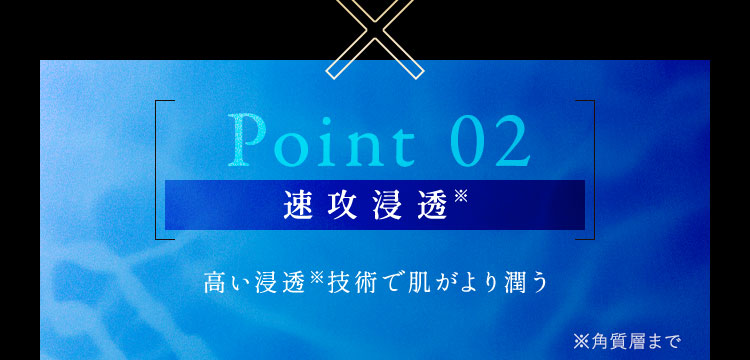 Point 02速攻浸透※