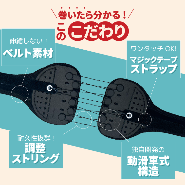 ギアラボフィッシングベルト サイズ: S （57～73cm 子ども・超細身の方向け）