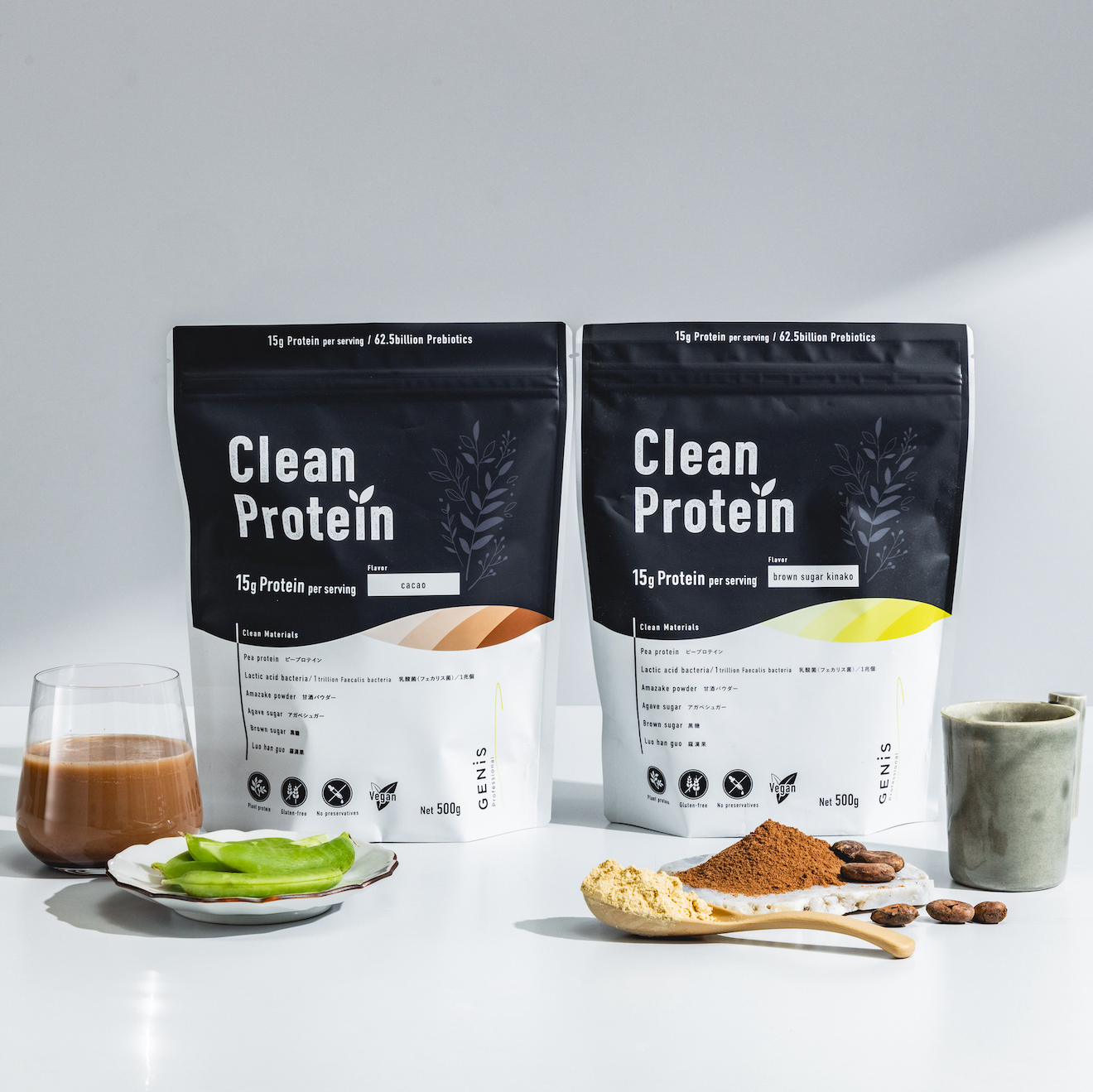 ジェニス　２個セット　クリーンプロテイン　カカオ 新発売】Clean Protein“CACAO”が新発売されました。