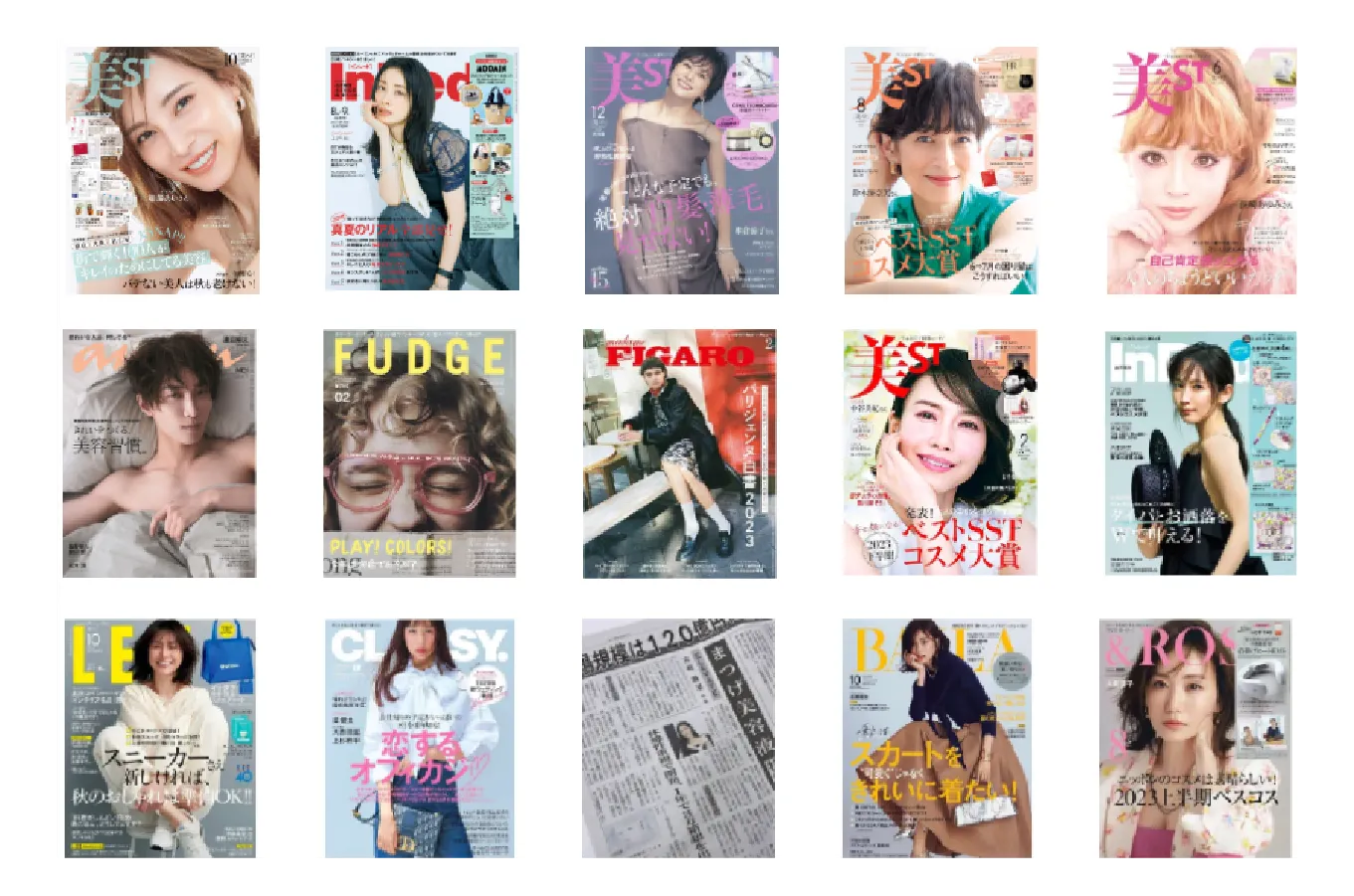 GENiSの雑誌・メディア掲載実績