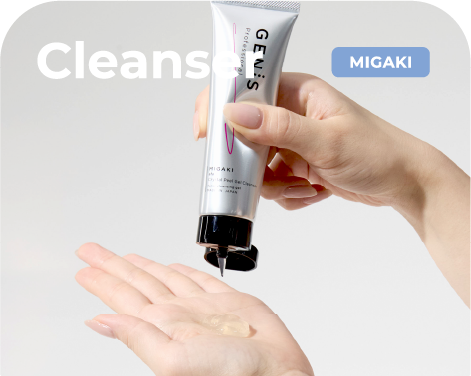 GENiS Crystal Peel Gel Cleanser ディープピール洗顔