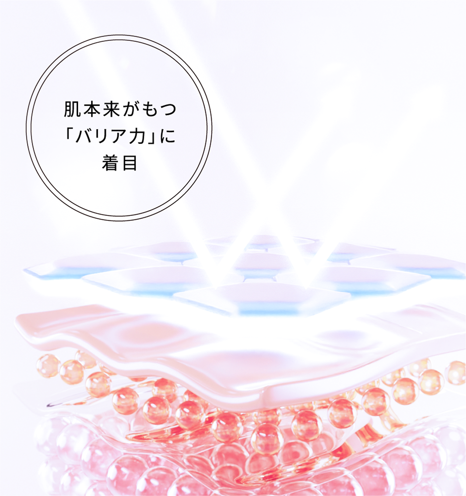 敏感肌でも攻略次第着目したのは「バリア力」。