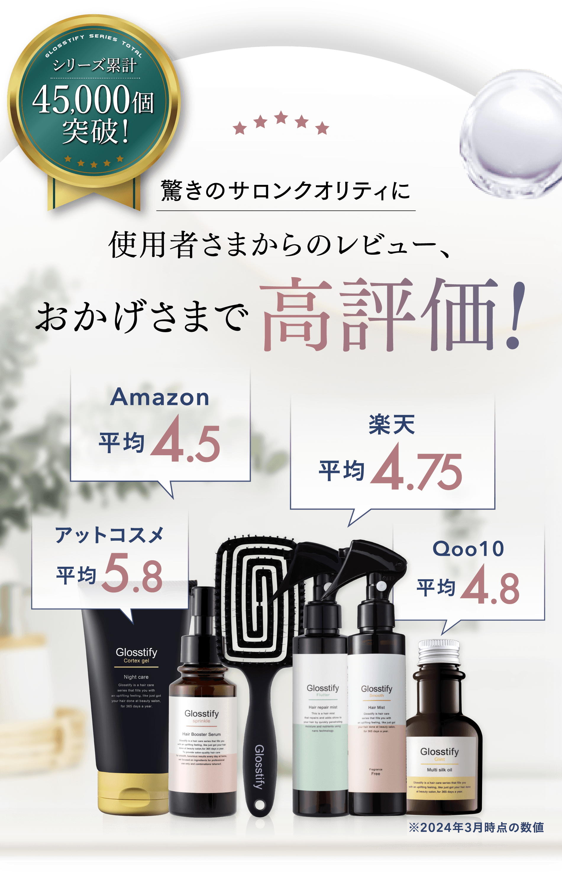Glossify ヘアケアセット ナイトケア 定期購入】ナイトケア コンプリートセットS|【公式】Glosstify