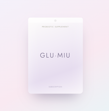定期便（毎月1袋） 乳酸菌DL-S1サプリメント　GLU-MIU カプセルタイプ　 120粒入／約15〜30日分 