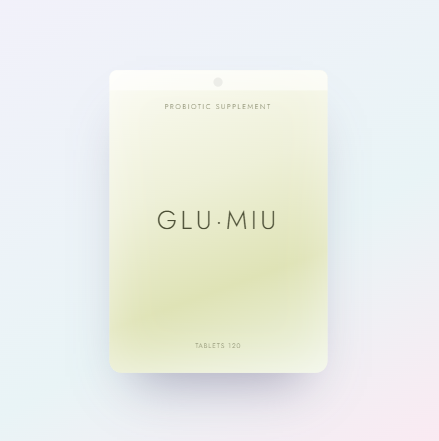 乳酸菌DL-S1サプリメント　GLU-MIU カプセルタイプ 120粒入／約15〜30日分
