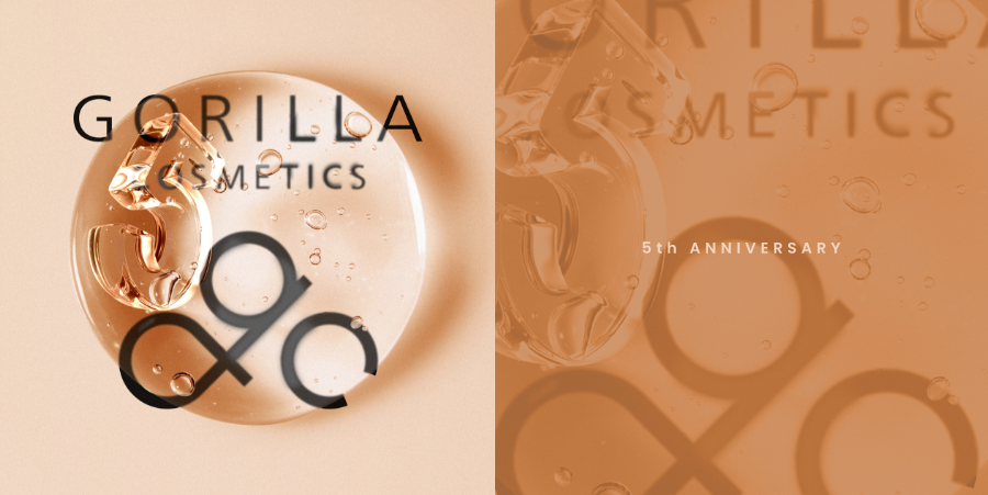 【祝】5周年　GORILLA COSMETICS