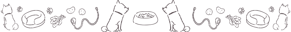 わんちゃんのライン画像