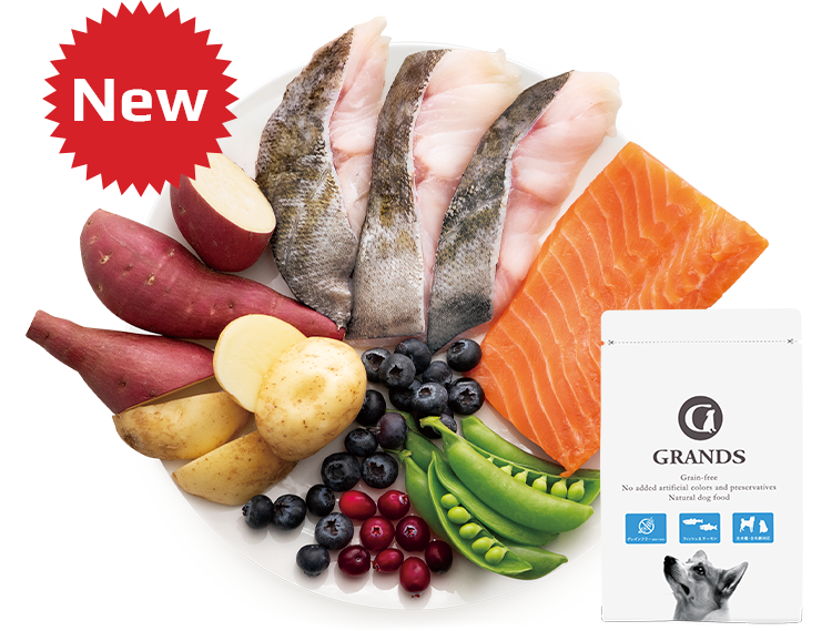 フィッシュ&サーモンの原材料の写真