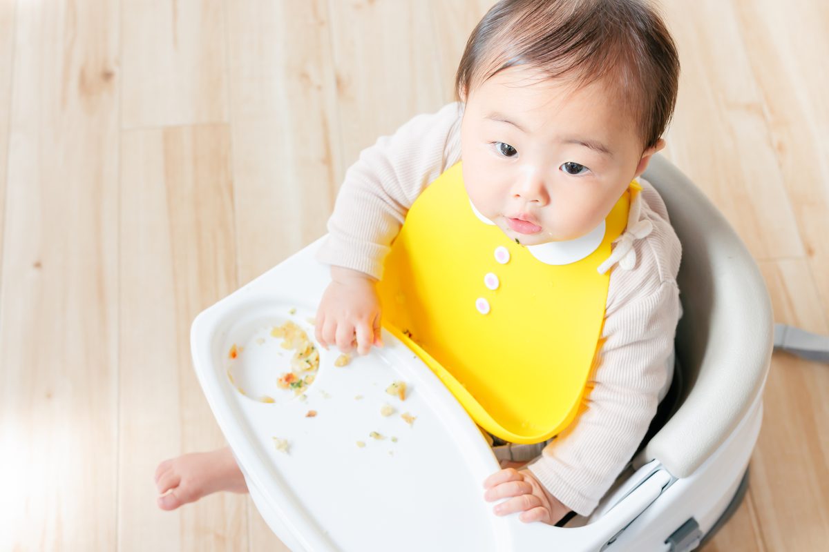 離乳食を食べない8ヶ月のイメージ