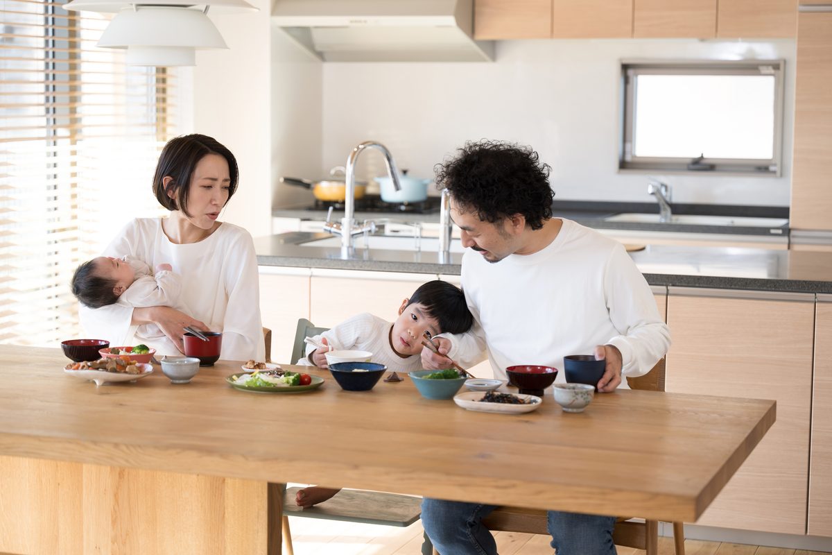 子供の偏食のイメージ