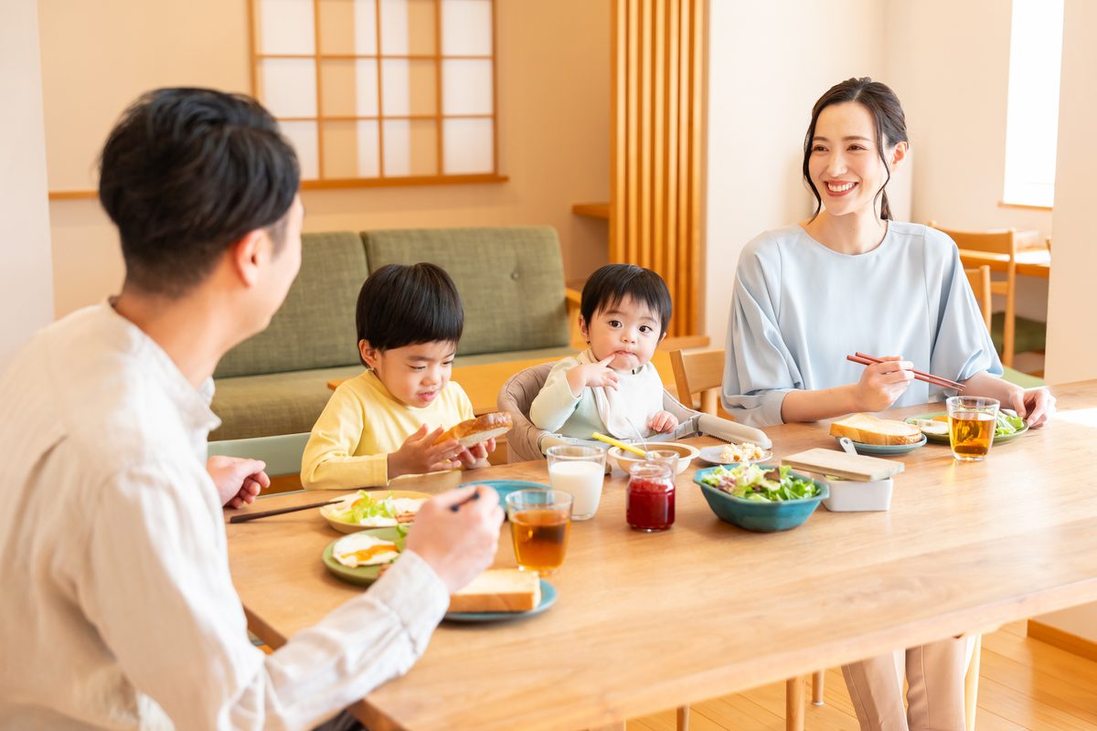 幼児食レシピは取り分けでのイメージ