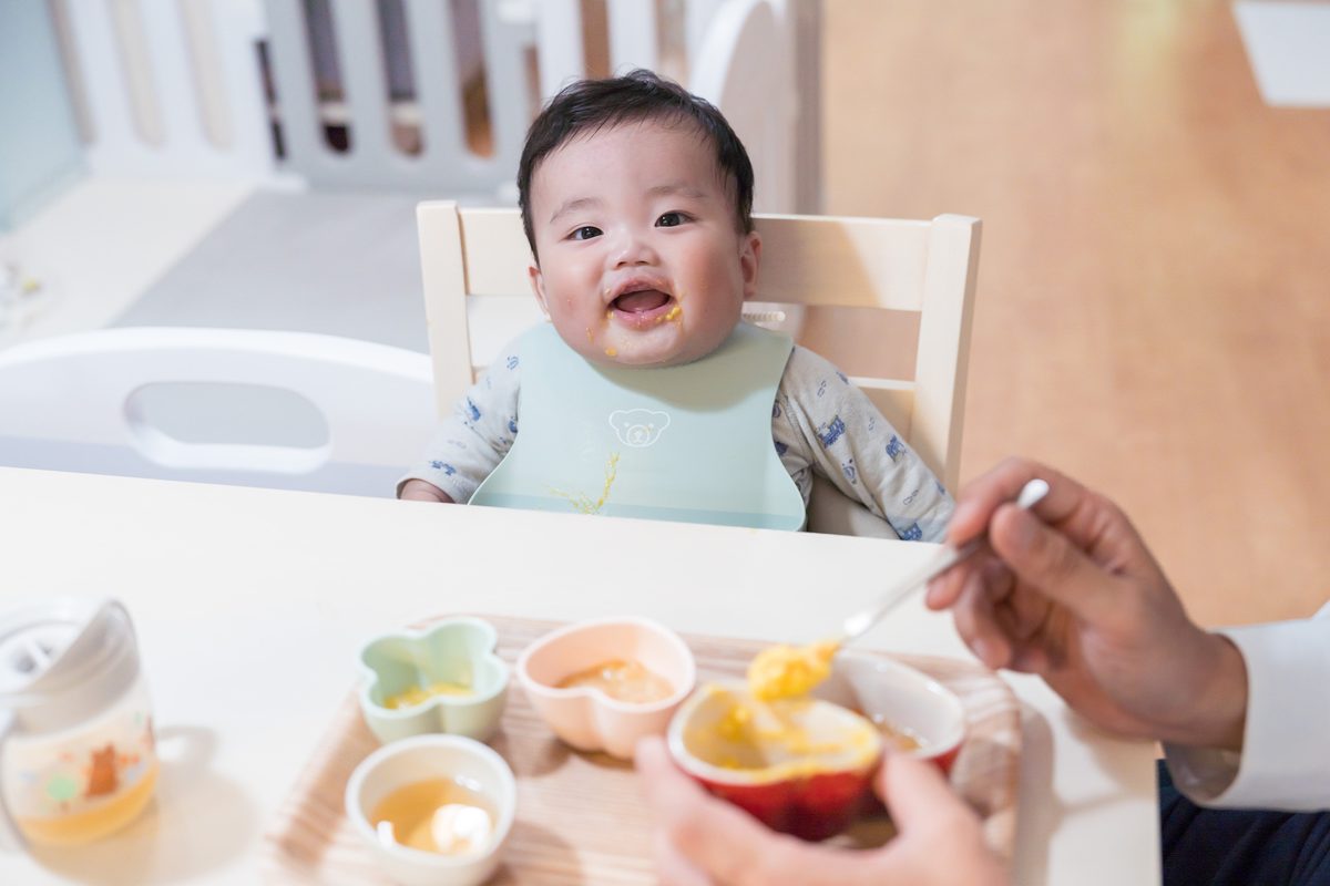 離乳食を食べない7ヶ月のイメージ