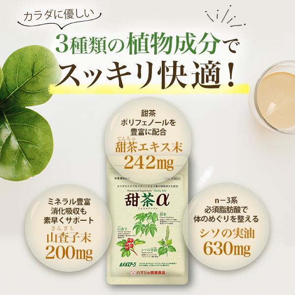 【一括割引】甜茶α （120粒）