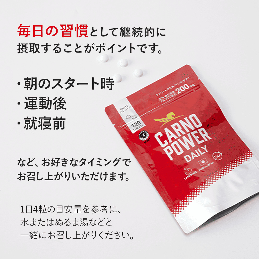 カルノパワーDAILY（120粒・錠剤）