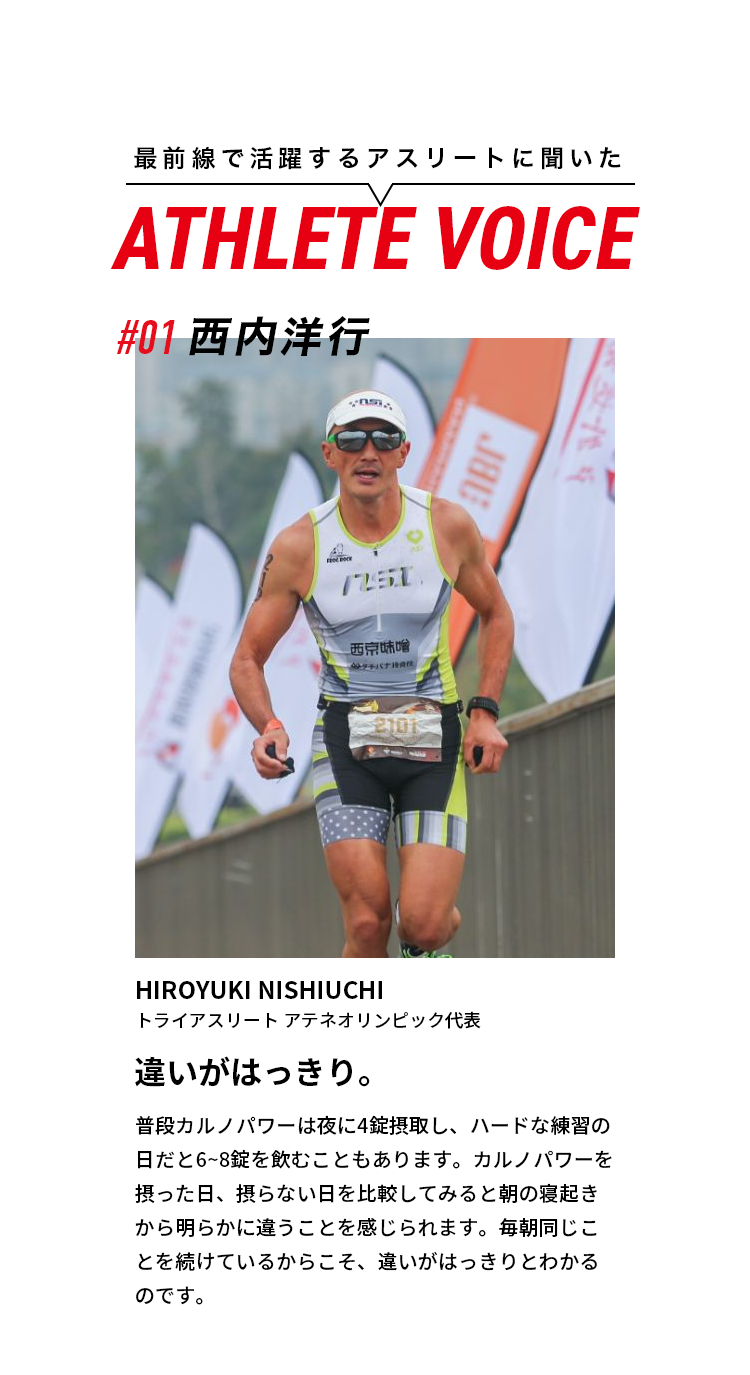 西内洋行 トライアスリート アテネオリンピック日本代表