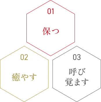 保つ・癒やす・呼び覚ます