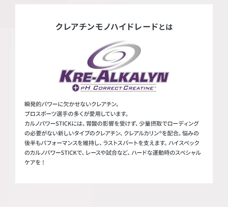 クレアチンモノハイドレードとは