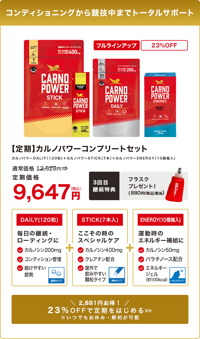 カルノパワー コンプリートセット