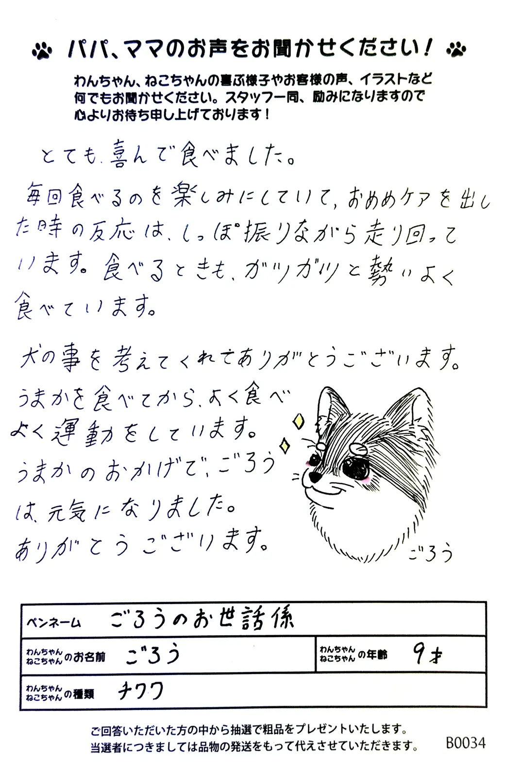 お客様の声21