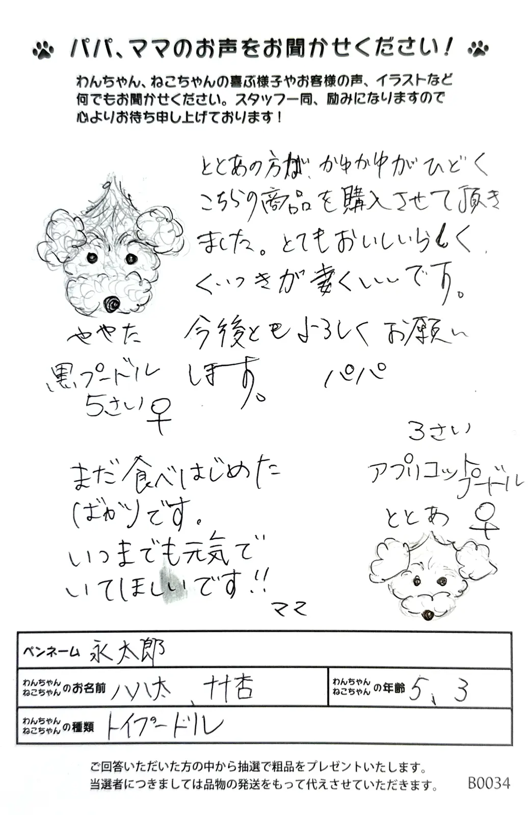 お客様の声3