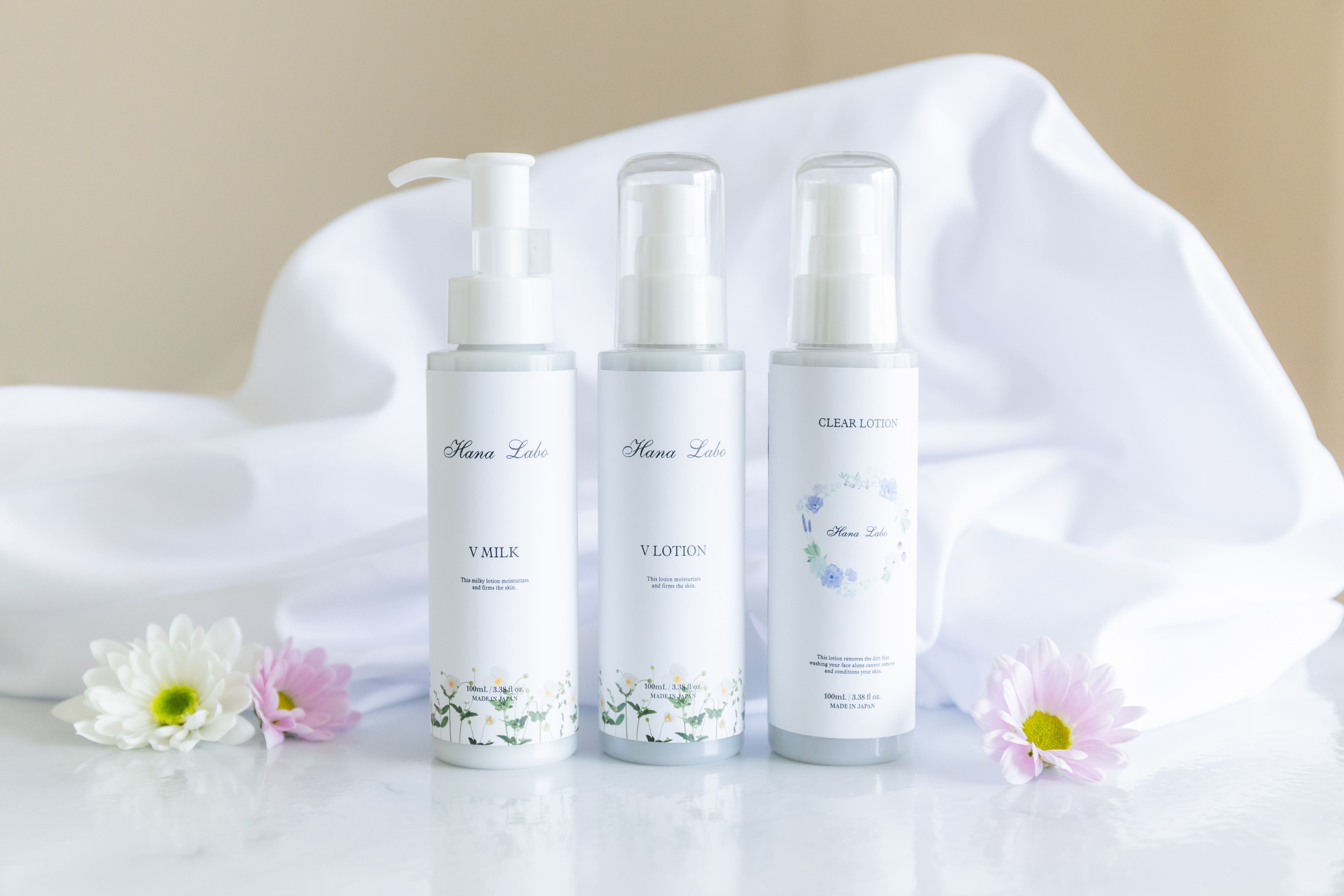 【3点セット】毛穴クリアローション／Vミルク／Vローション
