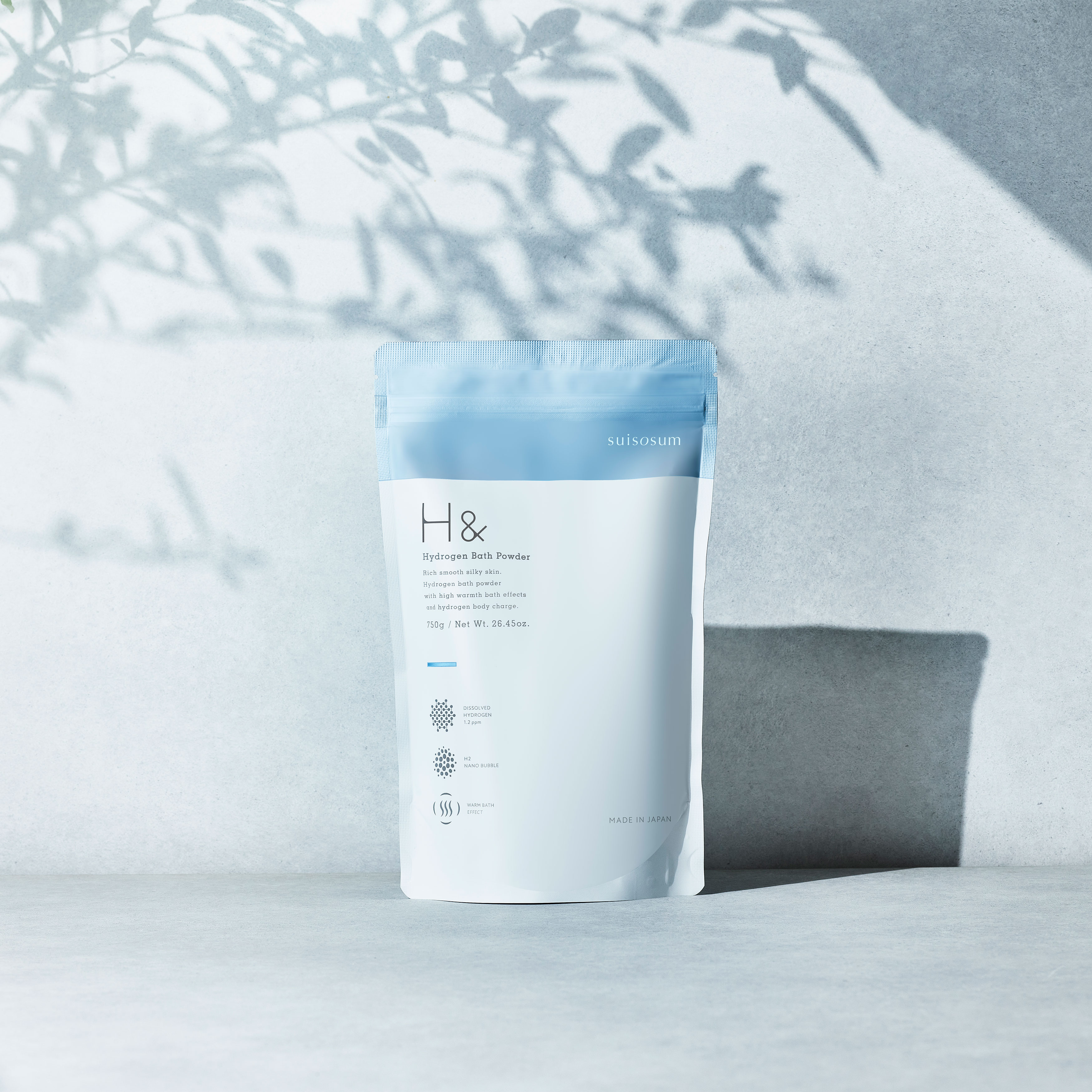 H& 〔アッシュアンド〕 水素入浴剤 750g 【30回分】