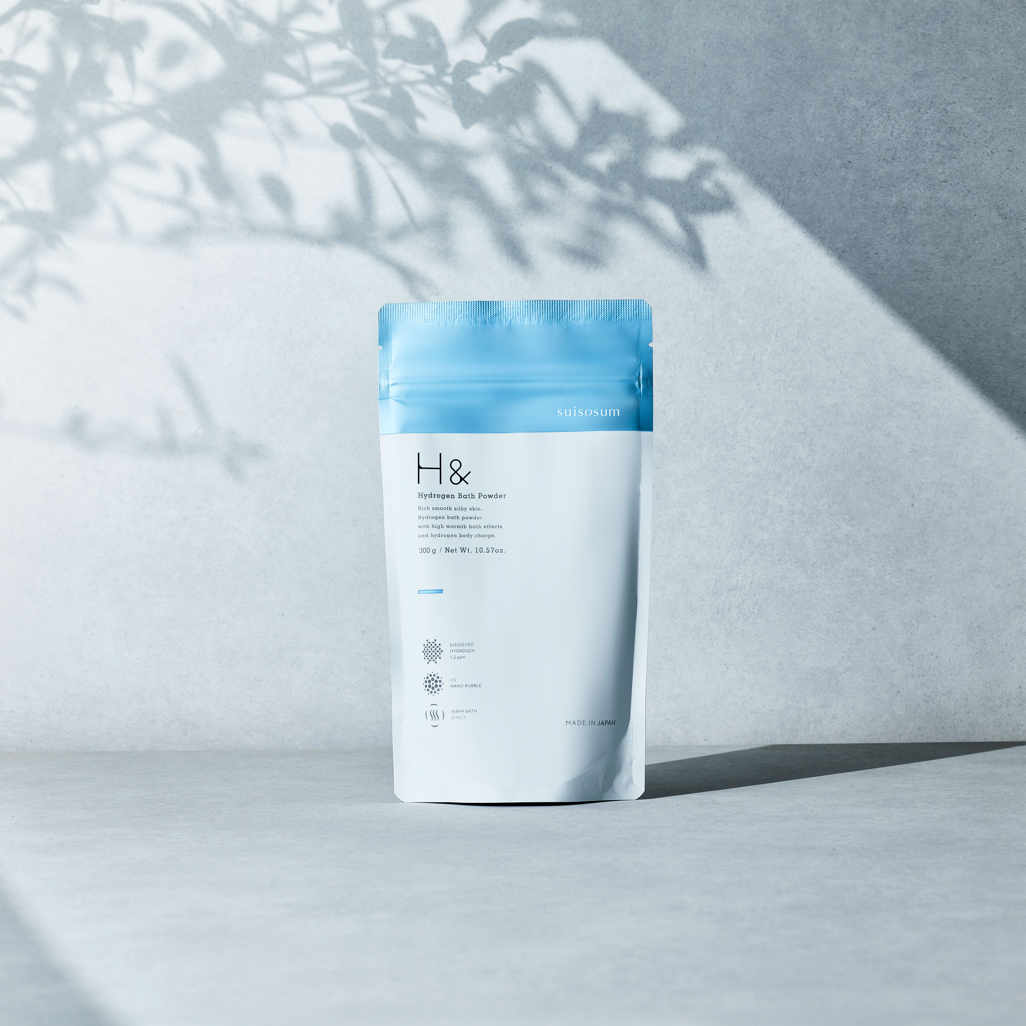 H＆ 〔アッシュアンド〕 水素入浴剤 300ｇ【12回分】