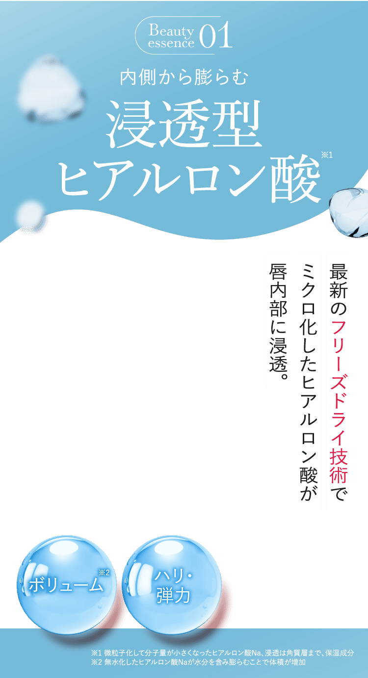 浸透型ヒアルロン酸