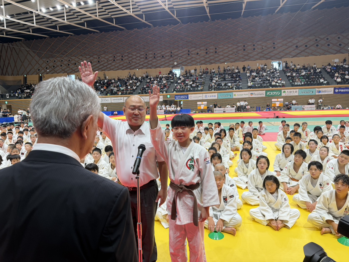 開会式のワンシーン