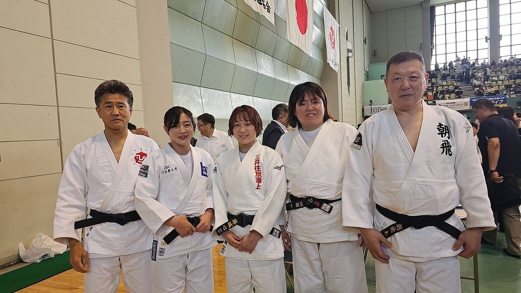 関東小学生柔道大会の会場のようす