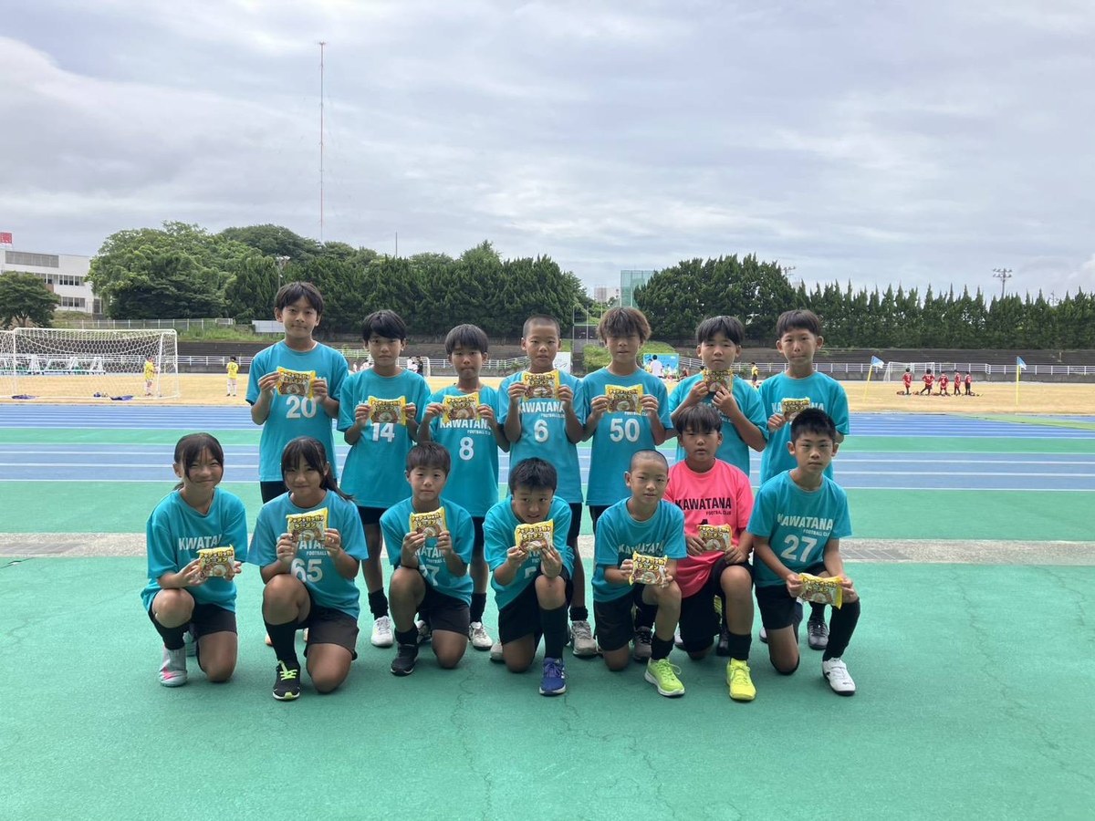 海峡カップの選手たちへプレゼント